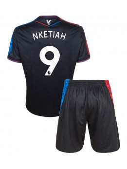 Crystal Palace Eddie Nketiah #9 Ausweichtrikot für Kinder 2024-25 Kurzarm (+ Kurze Hosen)